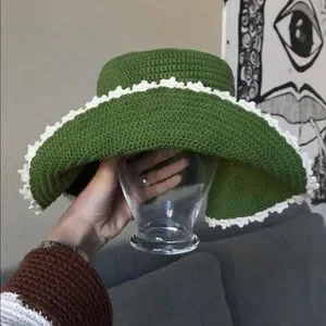 Luna by gronning hats Luna Stucco Green Hat – Ranchoescondidoshop main image 3